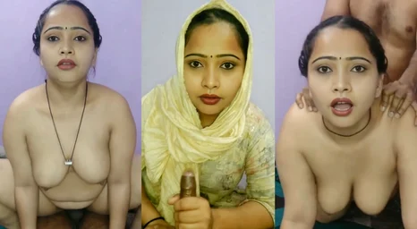 Stepmom & Bhabhi Birthday shag-jamboree: Indian Bhabhi rails firm while stepson films it all