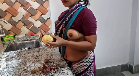 See Indian Aunty Ko's Kitchen Sexcapades: Raunchy Cuckold Wifey, Step-Sista, and Bro-Sista Activity!