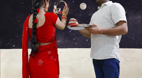 Your Priya's Very first Karva Chauth: Observe Her Get Down & Sloppy with a Rock-hard Dick Under the Sky