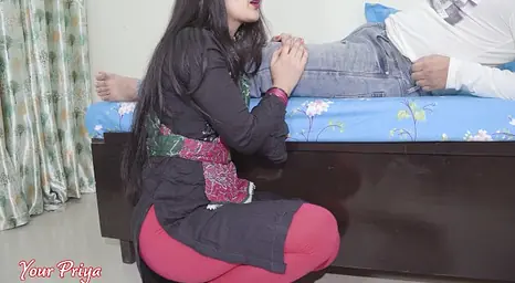 Your Priya's Indian maid pumps out while getting penetrated stiff in a naughty cowgirl rail