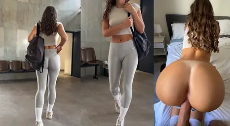 Witness as wild college girl Yoginiii gets jiggish with new new new new classmate!