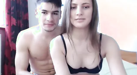 Horny couple fuks on webcam hard amateur